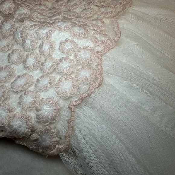 Zenzi Girls' Sleeveless Embroidered girls Dress Wedding Flower Girl Dress - Picture 6 of 9